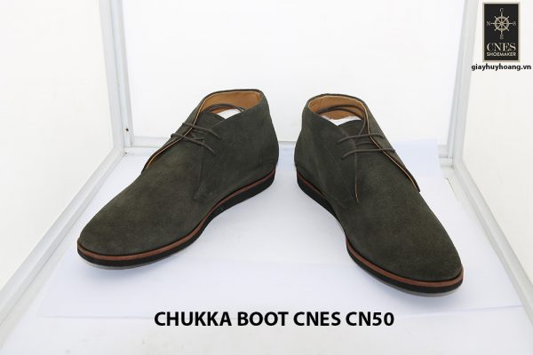 Giày da nam cổ lửng ChukkaBoot CNES CN50 009