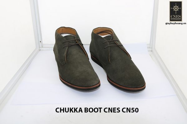 Giày da nam cổ lửng ChukkaBoot CNES CN50 008