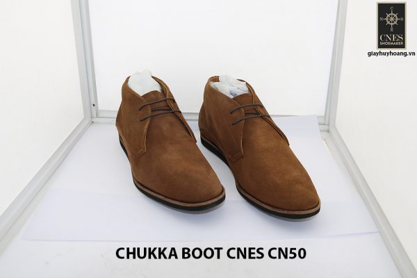 Giày da nam cổ lửng ChukkaBoot CNES CN50 002