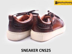 Giày da nam buộc dây thể thao Sneaker Derby CNS25 006