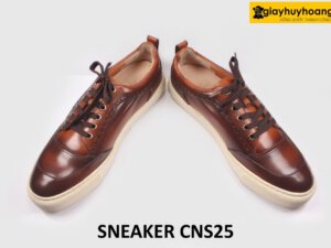 Giày da nam buộc dây thể thao Sneaker Derby CNS25 005
