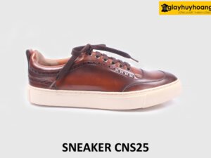 Giày da nam buộc dây thể thao Sneaker Derby CNS25 001