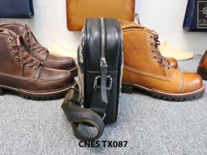Túi da bò đeo chéo nam CNES TX087 003