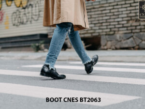 Giày tây Boot nam da trơn CNES BT2063 005