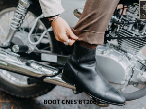 Giày tây Boot nam da trơn CNES BT2063 004