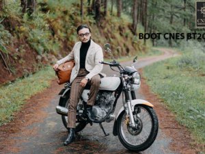 Giày tây Boot nam da trơn CNES BT2063 003