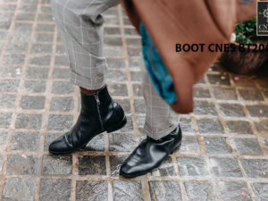 Giày tây Boot nam da trơn CNES BT2063 001