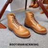 [Outlet size 41] Giày Boot cổ cao buộc dây Knar KCK0036G 001