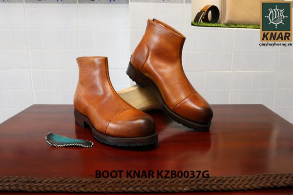 [Outlet size 40] Giày Boot cổ cao thời trang Knar KZB0037G 004