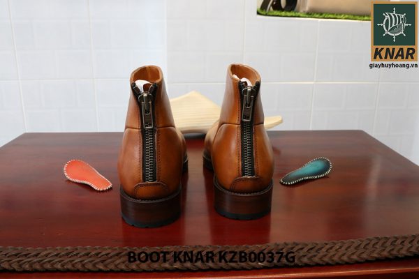 [Outlet size 40] Giày Boot cổ cao thời trang Knar KZB0037G 003