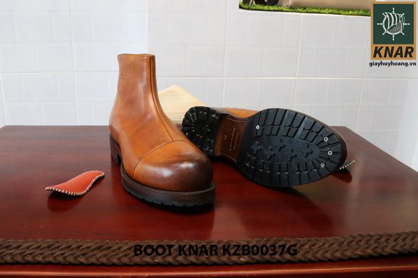 [Outlet size 40] Giày Boot cổ cao thời trang Knar KZB0037G 002