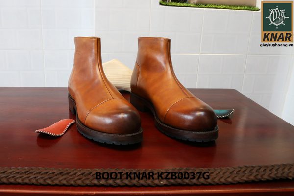 [Outlet size 40] Giày Boot cổ cao thời trang Knar KZB0037G 001