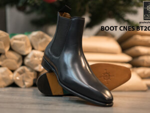 Giày Boot nam cổ cao da bò CNES BT2055 002