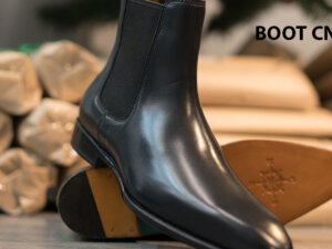 Giày Boot nam cổ cao da bò CNES BT2055 002