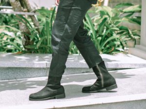 Giày tây Boot nam da lộn CNES BT2067 002
