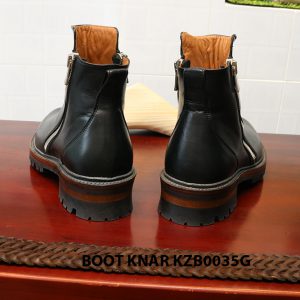 [Outlet size 41] Giày Boot dây kéo Knar KZB0035G 004