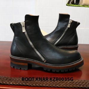 [Outlet size 41] Giày Boot dây kéo Knar KZB0035G 003