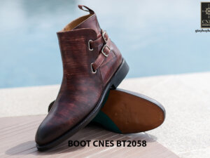 Giày da Boot nam kiểu khoá CNES BT2058 006