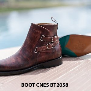Giày da Boot nam kiểu khoá CNES BT2058 005