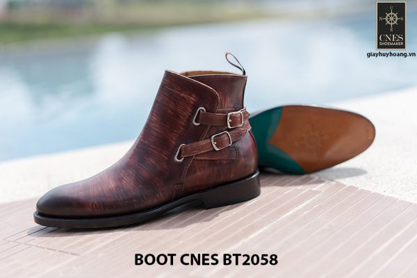 Giày da Boot nam kiểu khoá CNES BT2058 005