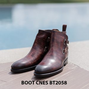 Giày da Boot nam kiểu khoá CNES BT2058 001
