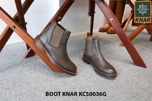 [Outlet size 42] Giày Chelsea Boot thun Knar KCS0036G 004
