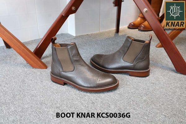 [Outlet size 42] Giày Chelsea Boot thun Knar KCS0036G 003