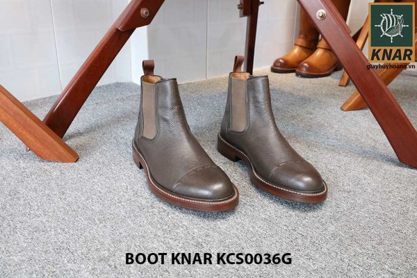 [Outlet size 42] Giày Chelsea Boot thun Knar KCS0036G 001