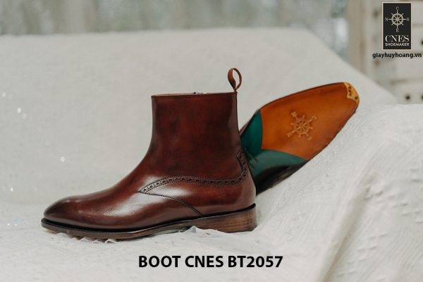 Giày Boot dây kéo nam CNES BT2057 005