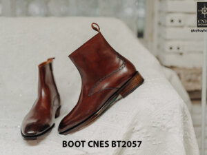 Giày Boot dây kéo nam CNES BT2057 004