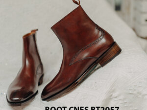 Giày Boot dây kéo nam CNES BT2057 004