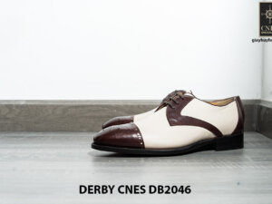 Giày da nam hai màu Derby CNES DB2046 004