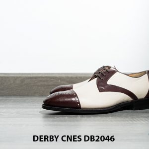 Giày da nam hai màu Derby CNES DB2046 004