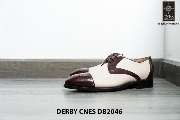 Giày da nam hai màu Derby CNES DB2046 004