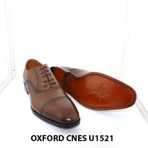 [Outlet size 45] Giày tây nam sang trọng Oxford Cnes U1521 002