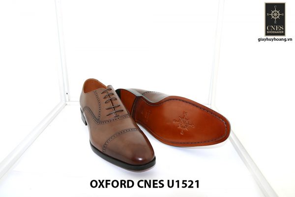 [Outlet size 45] Giày tây nam sang trọng Oxford Cnes U1521 002