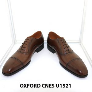 [Outlet size 45] Giày tây nam sang trọng Oxford Cnes U1521 003
