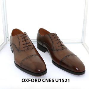 [Outlet size 45] Giày tây nam sang trọng Oxford Cnes U1521 004