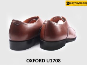 [Size 44] Giày da nam màu nâu công sở Oxford U1708 005