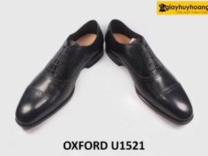 [Outlet] Giày tây nam đóng thủ công sang trọng Oxford U1521 004