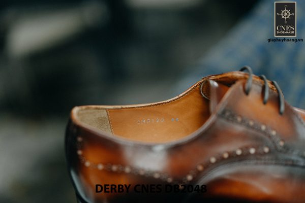 Giày tây nam mũi vuông Derby CNES DB2048 006