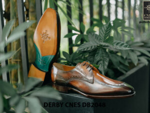 Giày tây nam mũi vuông Derby CNES DB2048 005