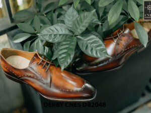 Giày tây nam mũi vuông Derby CNES DB2048 001