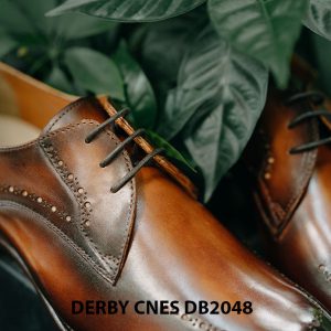 Giày tây nam mũi vuông Derby CNES DB2048 003
