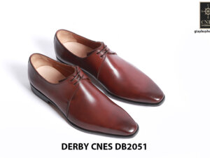 Giày tây nam da trơn Derby CNES DB2051 005