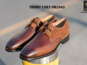 Giày tây nam da lộn Derby CNES DB2043 001
