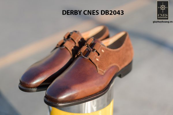 Giày tây nam da lộn Derby CNES DB2043 001