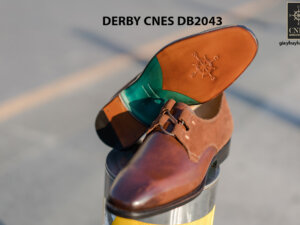 Giày tây nam da lộn Derby CNES DB2043 002