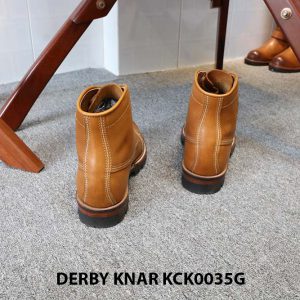 [Outlet size 41] Giày tây nam Boot cột dây Knar KCK0035G 004