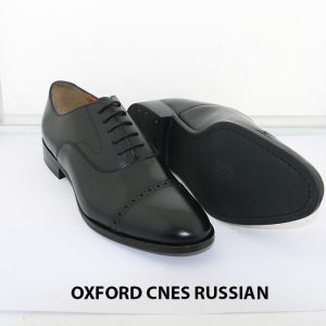 [Outlet size 37] Giày tây nam Oxford Captoe Cnes RUSSIAN 007